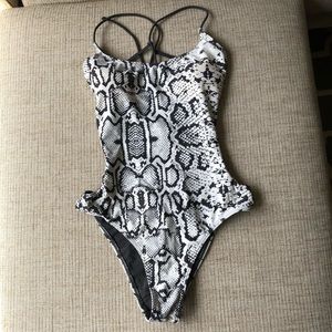 Snakeskin Swimsuit